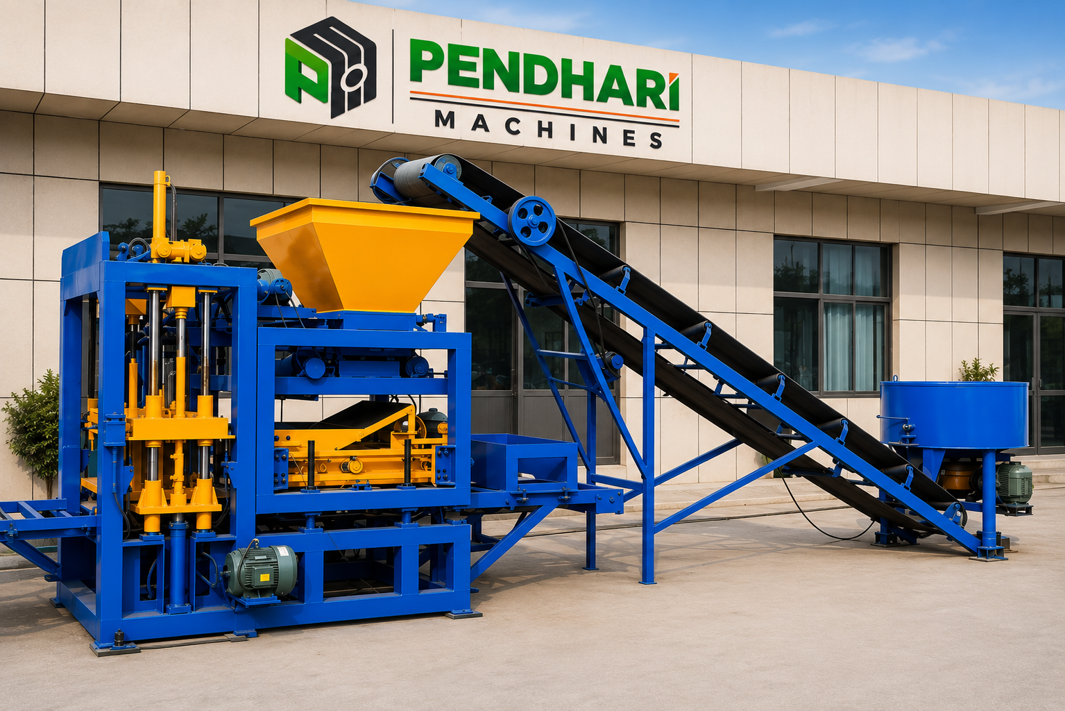 Paving Block Making Machine