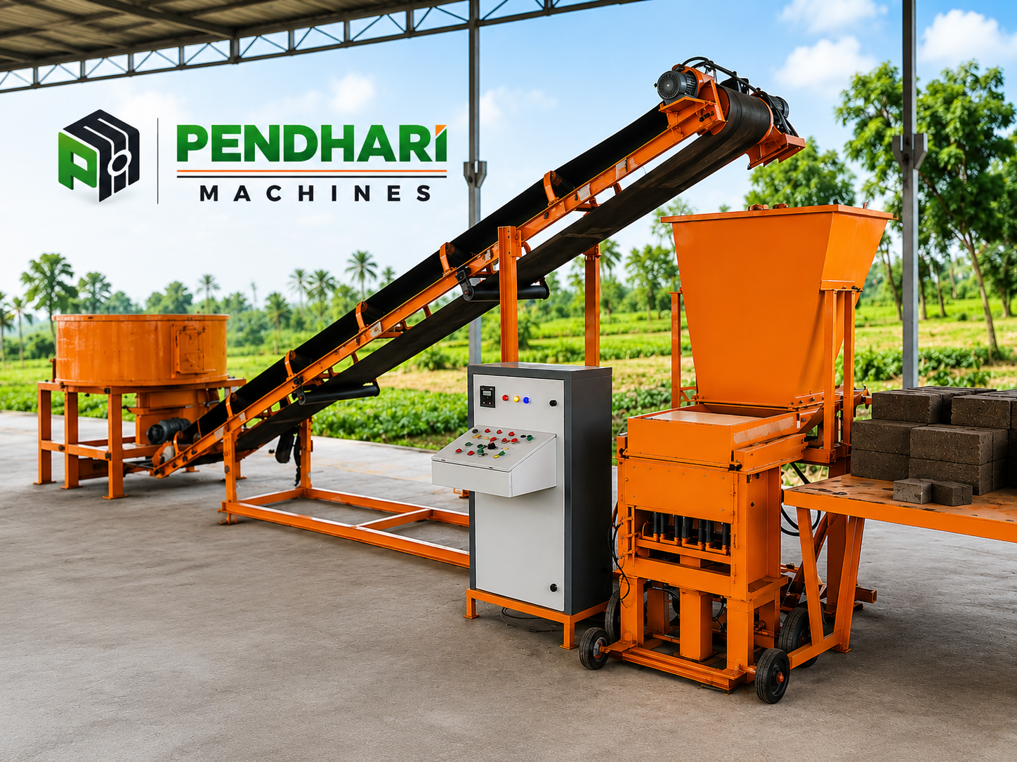 Paving Block Making Machine